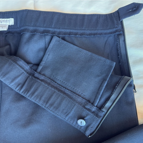 J. Jill Precision Stretch Pants in Navy - Size 10 - Picture 7 of 8